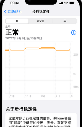 平陆iPhone手机维修如何在iPhone开启'步行稳定性通知'