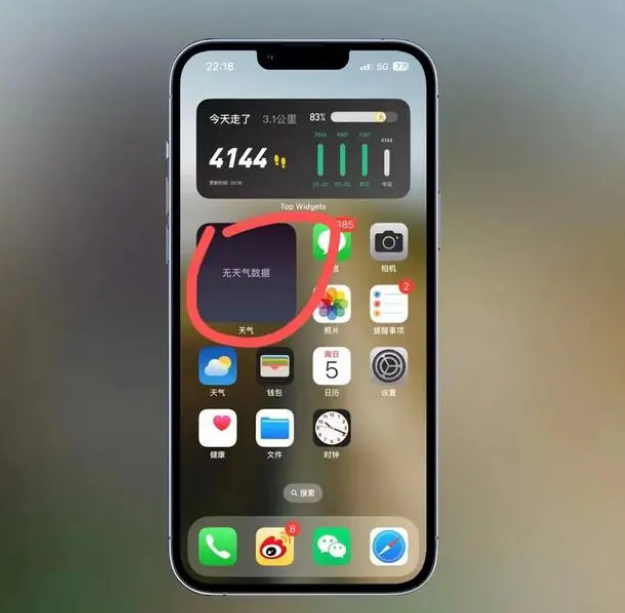 平陆苹果手机维修分享:iOS16主屏幕天气小组件无法正常工作怎么办？ 