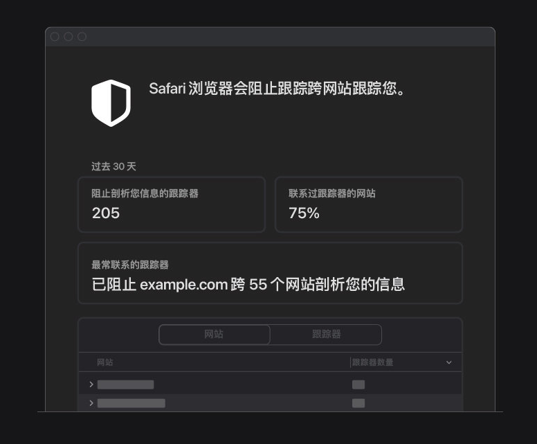 平陆苹果手机维修分享如何在 Safari 浏览器中查看和打开隐私报告 