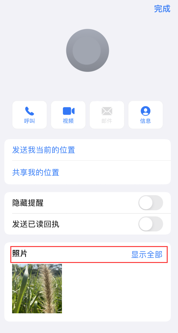 平陆苹果手机维修分享如何快速查找 iMessage 信息中的图片等附件 